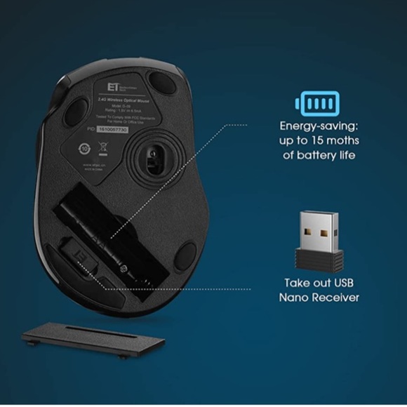 Wireless Computer Mouse - Picture 10 of 10